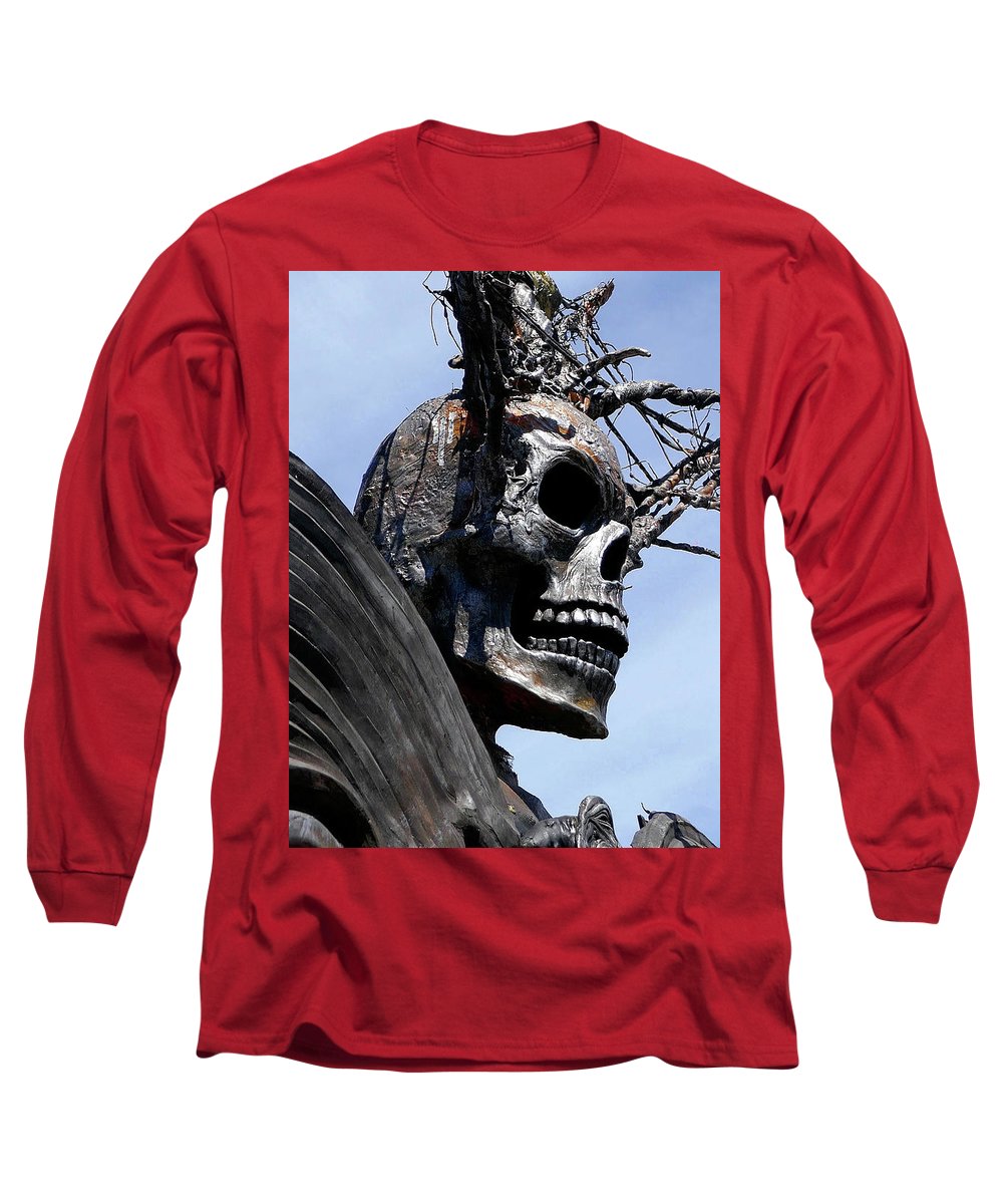 Skull Warrior - Long Sleeve T-Shirt - Fry1Productions