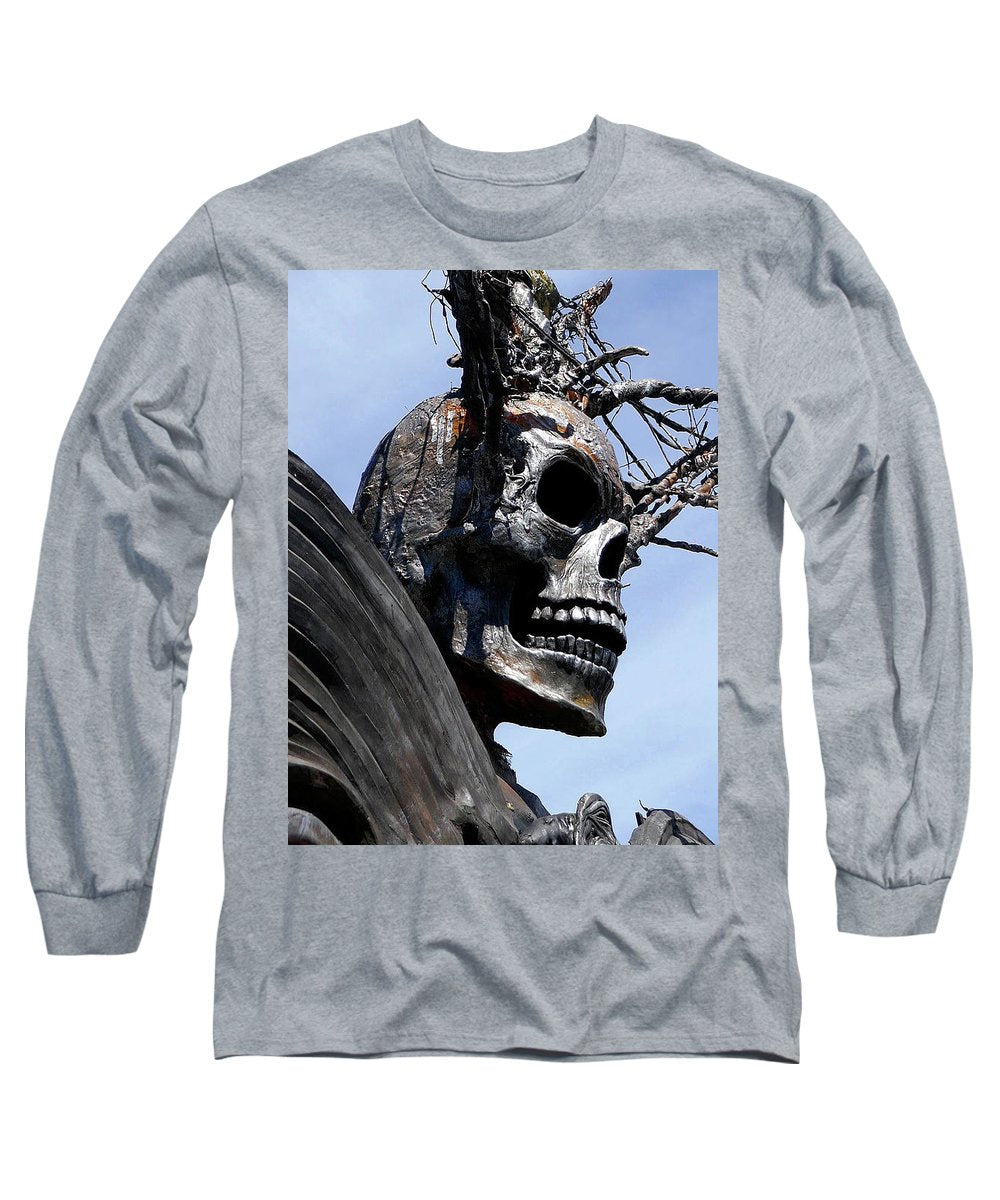 Skull Warrior - Long Sleeve T-Shirt - Fry1Productions