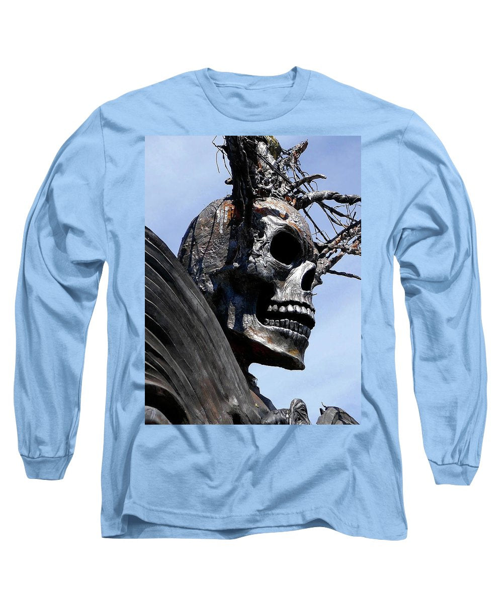 Skull Warrior - Long Sleeve T-Shirt - Fry1Productions