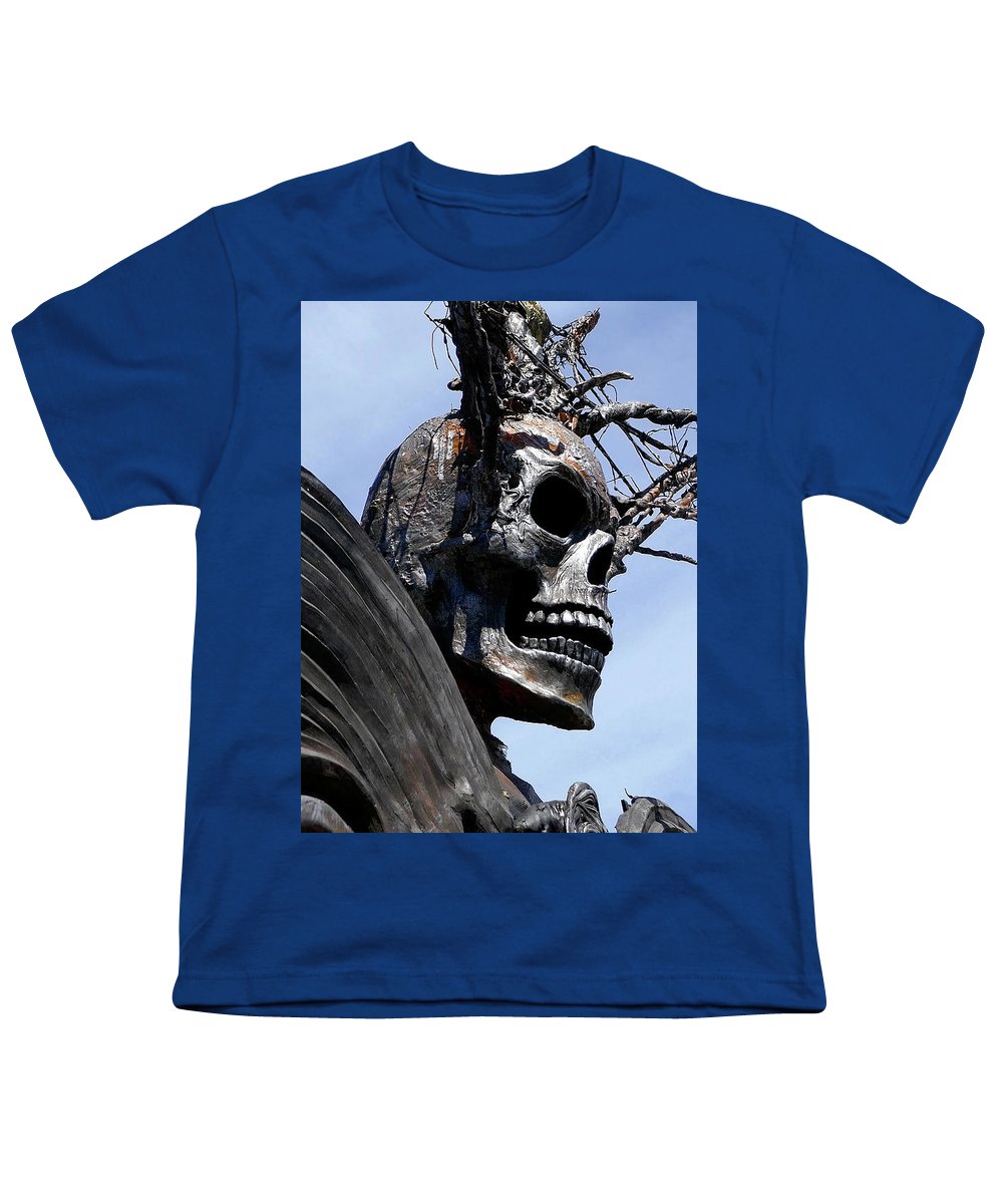 Skull Warrior - Youth T-Shirt - Fry1Productions
