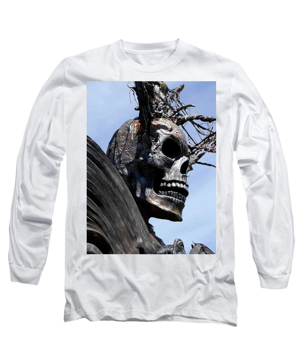 Skull Warrior - Long Sleeve T-Shirt - Fry1Productions