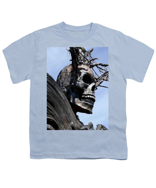 Skull Warrior - Youth T-Shirt - Fry1Productions