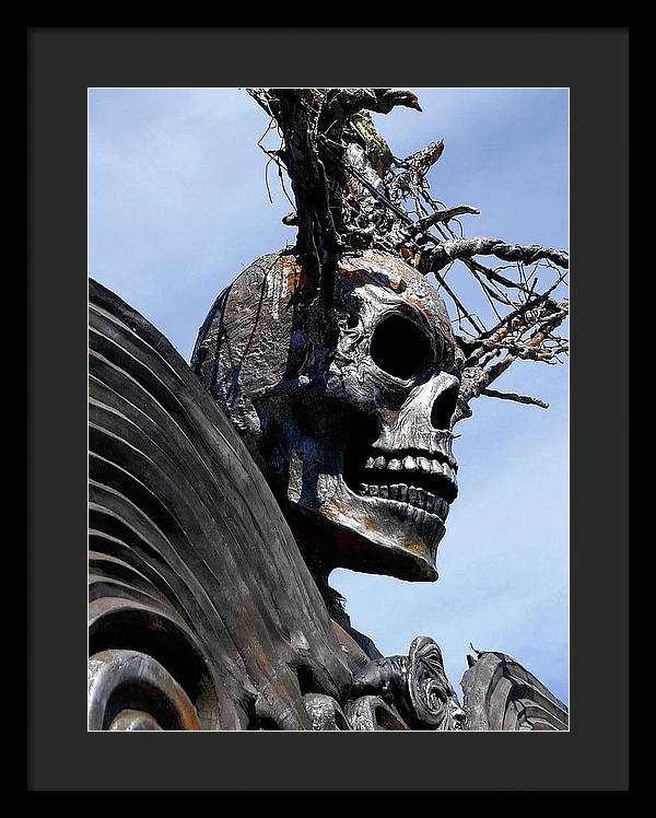 Skull Warrior - Framed Print - Fry1Productions