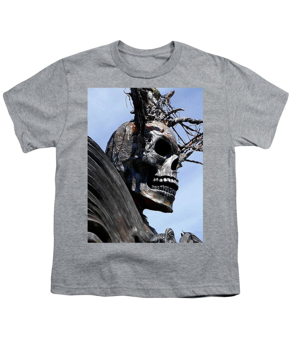 Skull Warrior - Youth T-Shirt - Fry1Productions