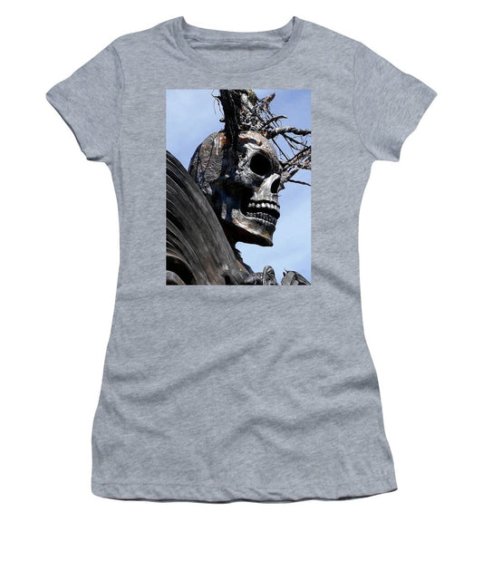 Skull Warrior - Women's T-Shirt - Fry1Productions
