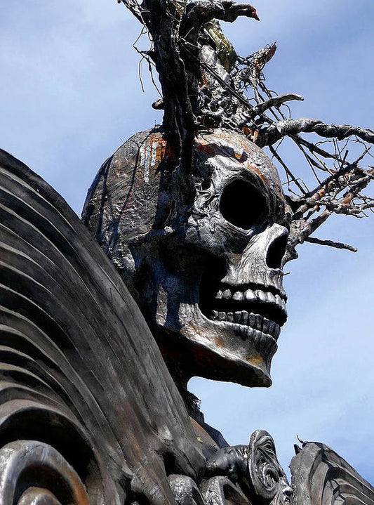 Skull Warrior - Art Print - Fry1Productions