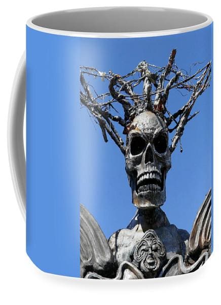 Skull Warrior Stare - Mug - Fry1Productions