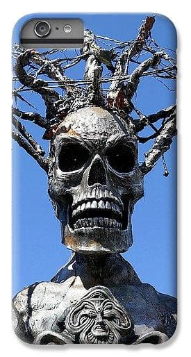 "Skull Warrior Stare" - Phone Case - Fry1Productions