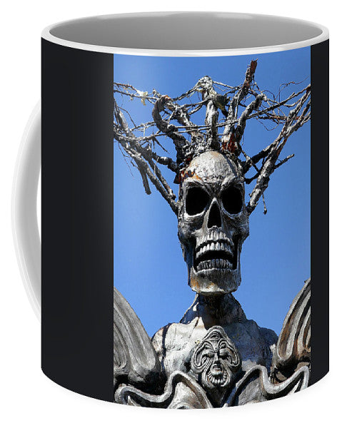 Skull Warrior Stare - Mug - Fry1Productions