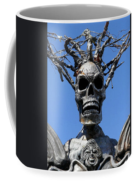 Skull Warrior Stare - Mug - Fry1Productions