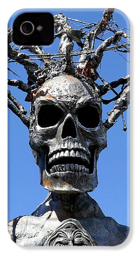 Skull Warrior Stare - Phone Case - Fry1Productions