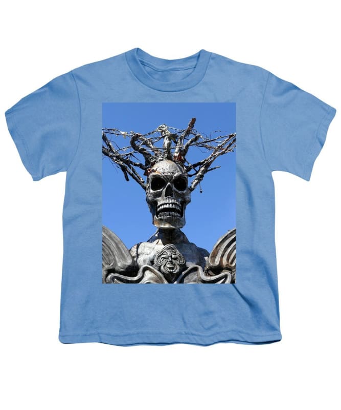 "Skull Warrior Stare" - Youth T-Shirt - Fry1Productions