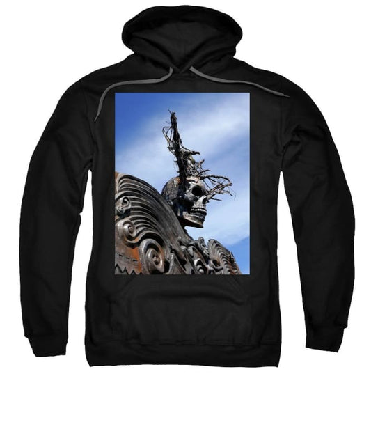 Skull Warrior - Hooded Sweatshirt - Fry1Productions
