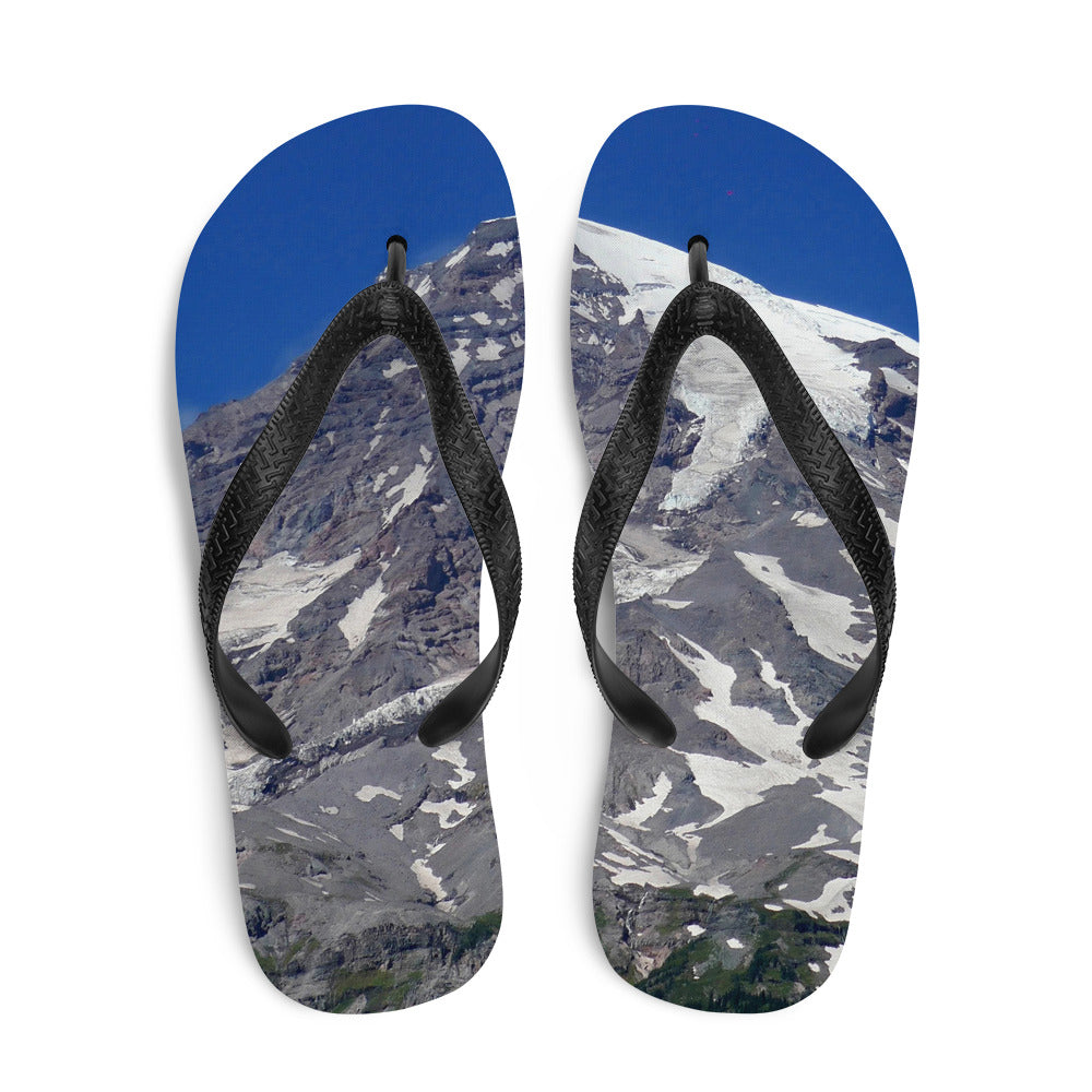 Majestic Mt. Rainier - Flip-Flops - Fry1Productions
