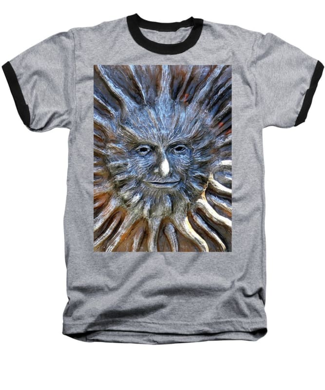 Sun God - Baseball T-Shirt - Fry1Productions
