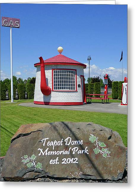 Teapot Dome Memorial Park - Greeting Card - Fry1Productions