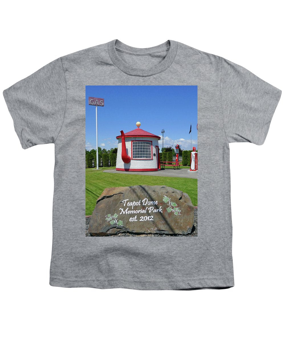 Teapot Dome Memorial Park - Youth T-Shirt - Fry1Productions