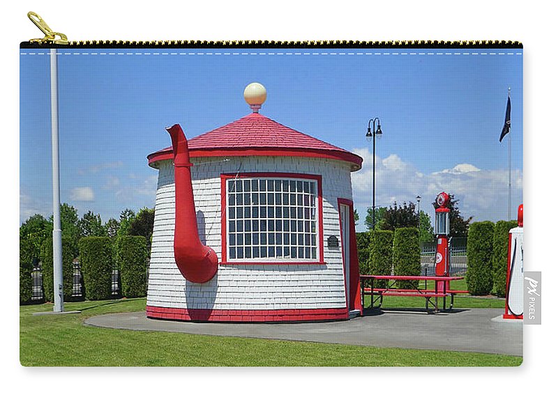 "Teapot Dome Memorial Park" - Carry-All Pouch - Fry1Productions