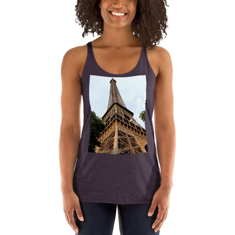 Tower of Love - Women's Racerback Tank Top - Fry1Productions