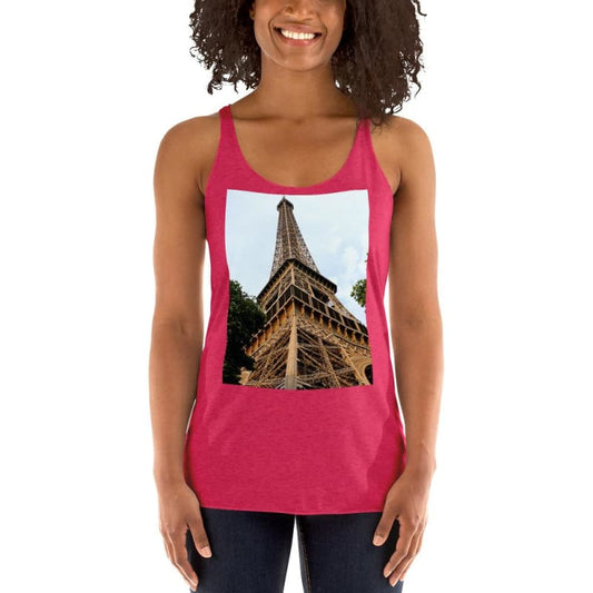 Tower of Love - Women's Racerback Tank Top - Fry1Productions