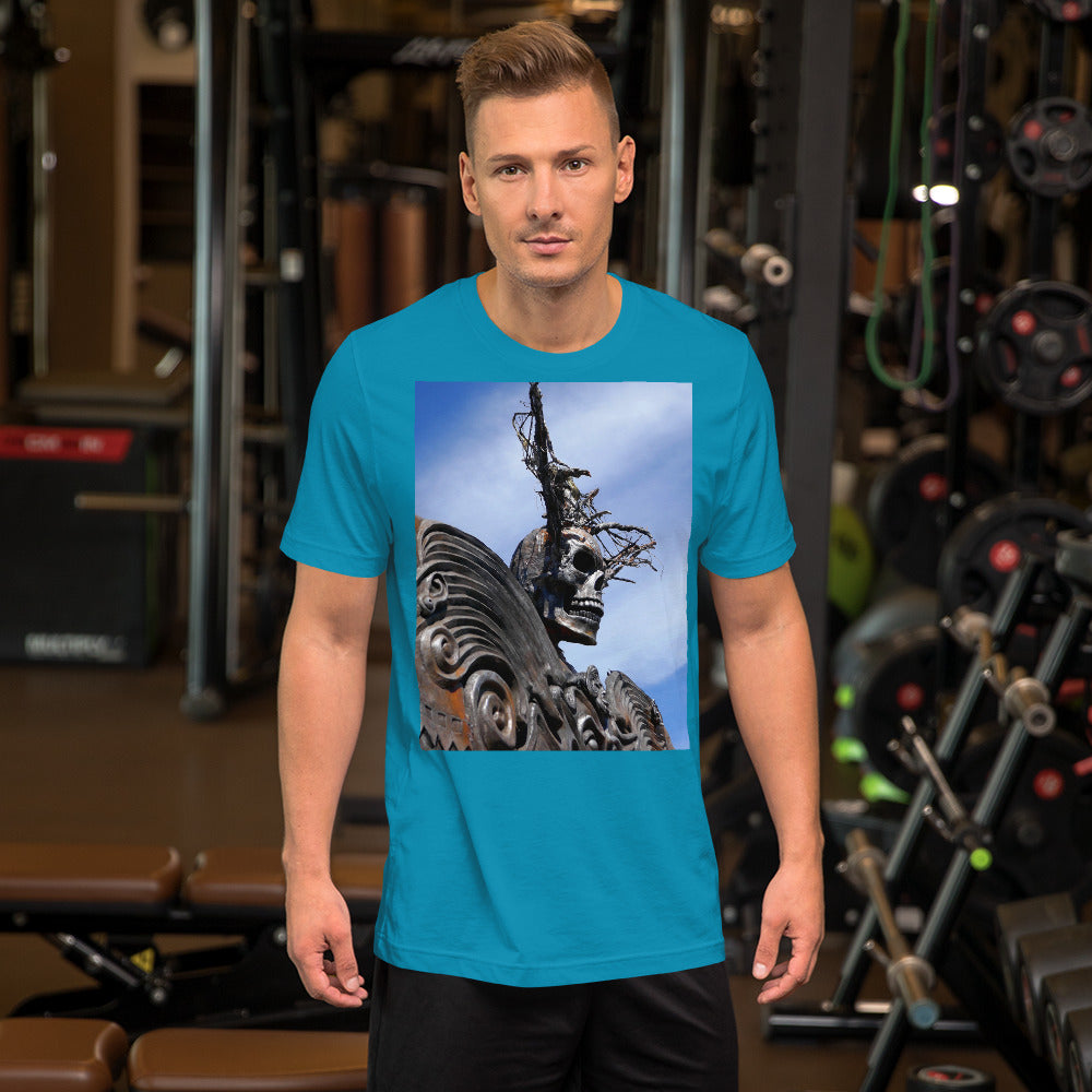 "Skull Warrior" - Unisex Premium T-Shirt - Fry1Productions