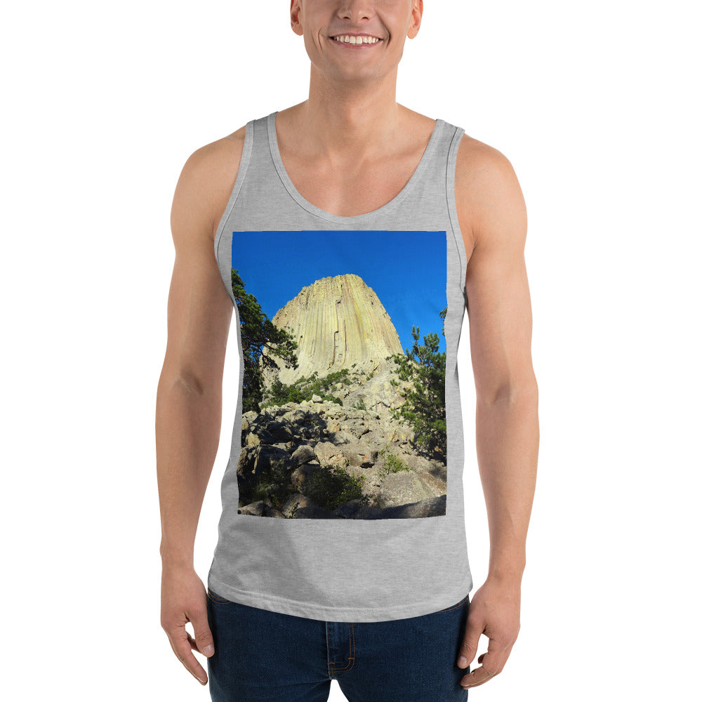 “Reaching Heaven” - Unisex Premium Tank Top - Fry1Productions