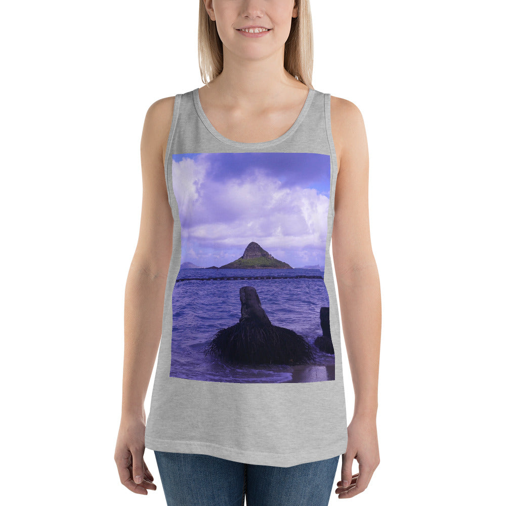 "Wade To Chinaman's Hat" - Unisex Premium Tank Top - Fry1Productions