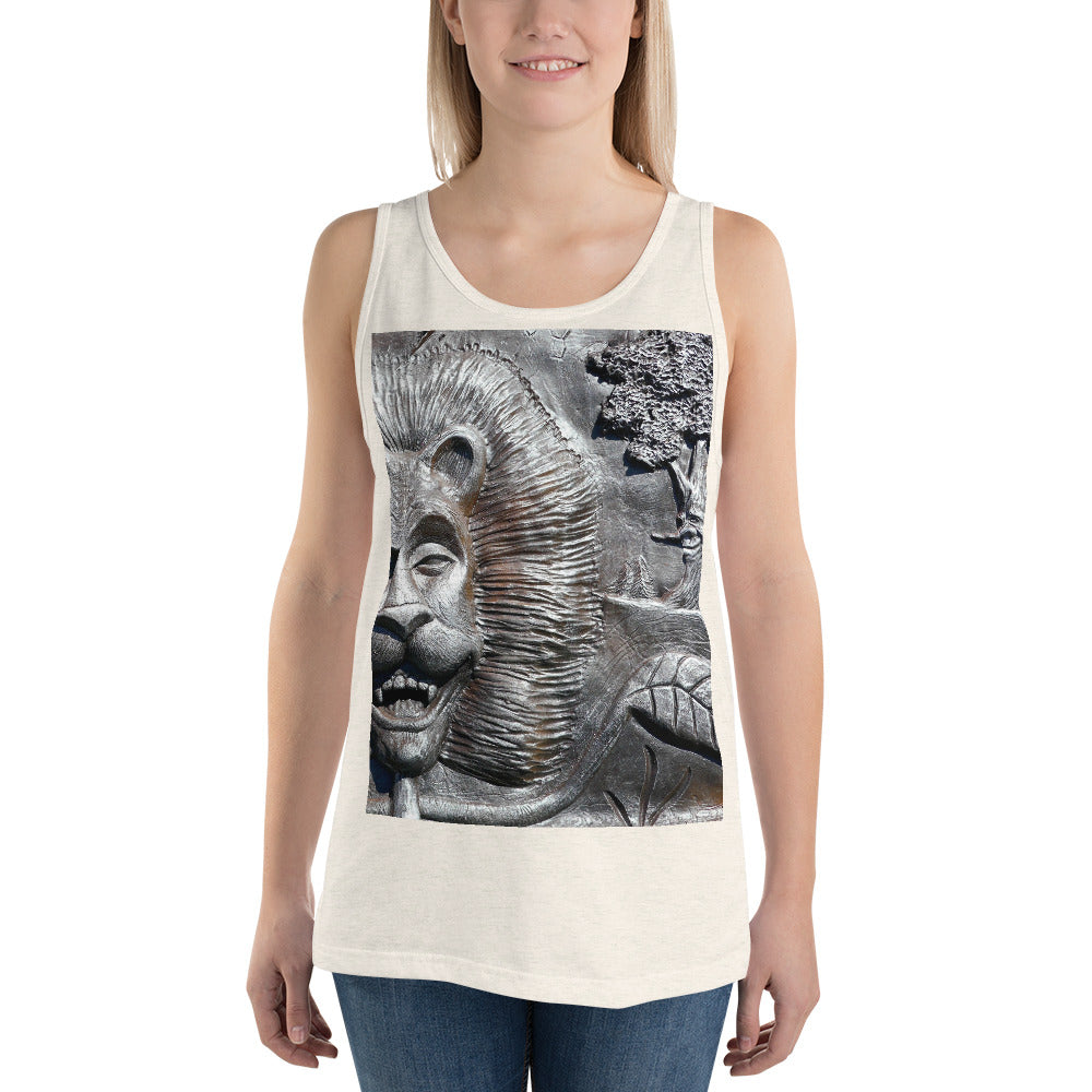 "Lion's Friends Forever v3" - Unisex Premium Tank Top - Fry1Productions