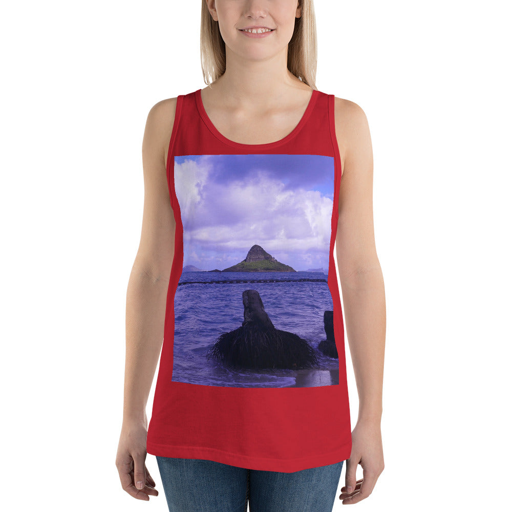 "Wade To Chinaman's Hat" - Unisex Premium Tank Top - Fry1Productions