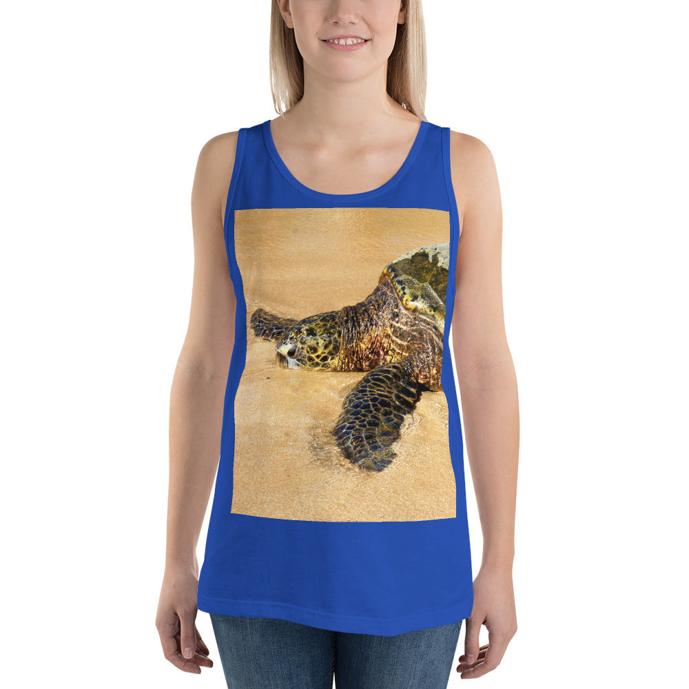 "Glistening Journey" - Unisex Premium Tank Top - Fry1Productions