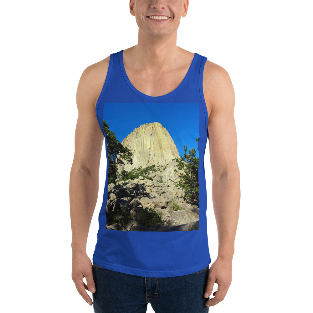 “Reaching Heaven” - Unisex Premium Tank Top - Fry1Productions