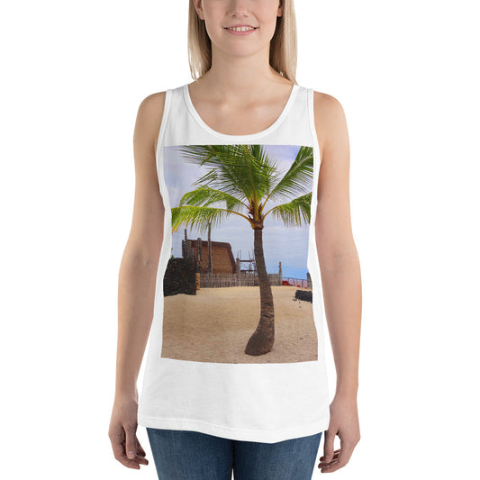 "Florescence Hale O Keawe" - Unisex Premium Tank Top - Fry1Productions