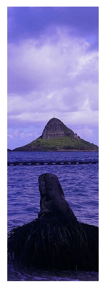 "Wade To Chinaman's Hat" - Yoga Mat - Fry1Productions