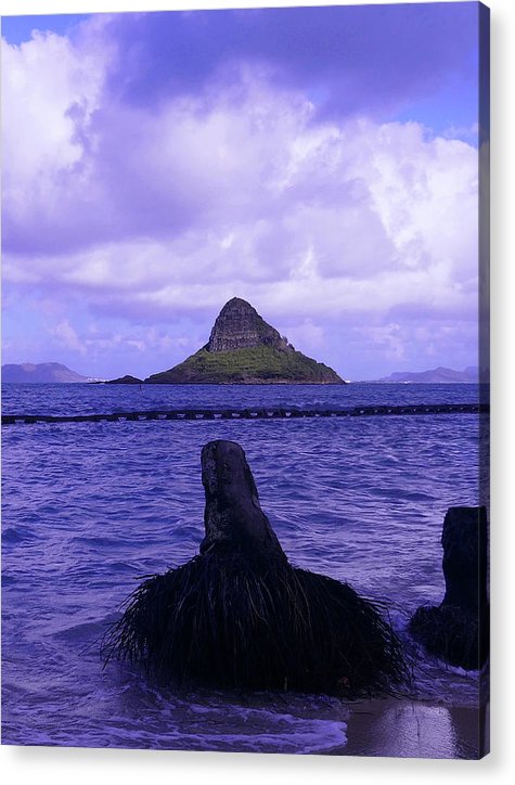 Wade To Chinaman's Hat - Acrylic Print - Fry1Productions