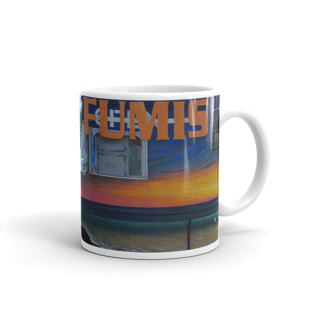 Aloha Keanu - 11 oz Ceramic white glossy mug
