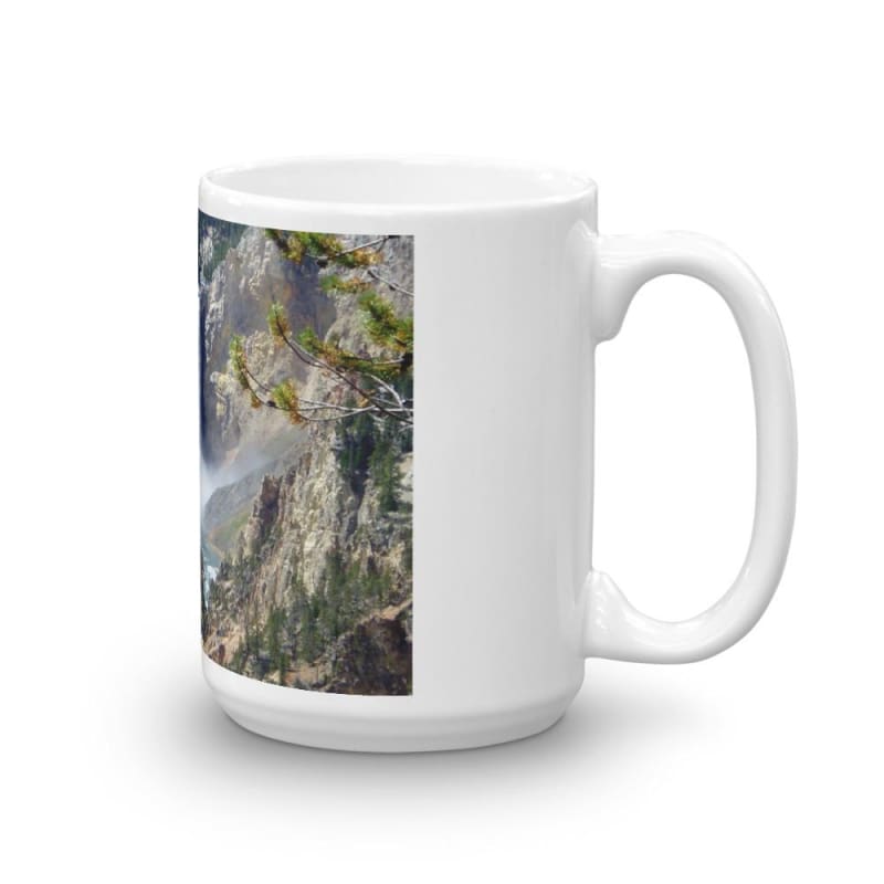 Yellowstone's Splendor - 11 oz and 15 oz Ceramic Coffee Mugs - Fry1Productions