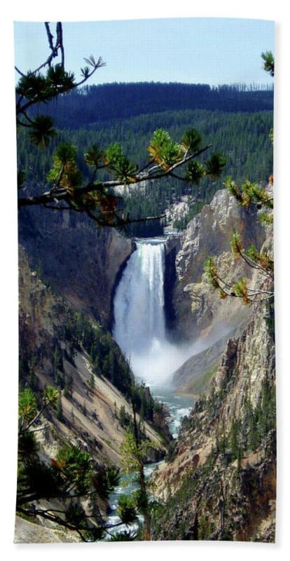 "Yellowstone's Splendor" - Beach Towel - Fry1Productions