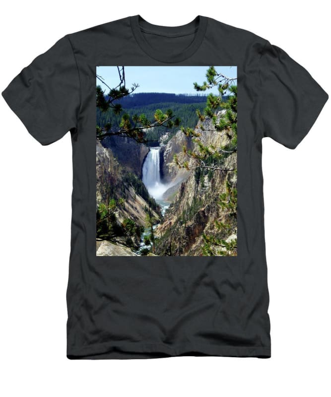 Yellowstone's Splendor - Men's T-Shirt (Athletic Fit) - Fry1Productions