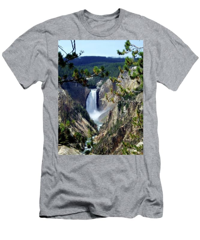 Yellowstone's Splendor - Men's T-Shirt (Athletic Fit) - Fry1Productions