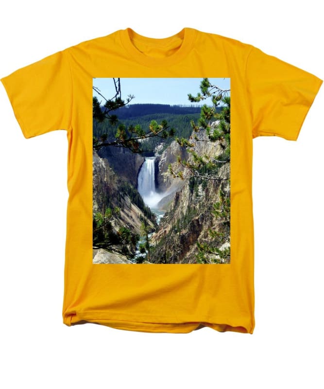 Yellowstone's Splendor - Men's T-Shirt  (Regular Fit) - Fry1Productions
