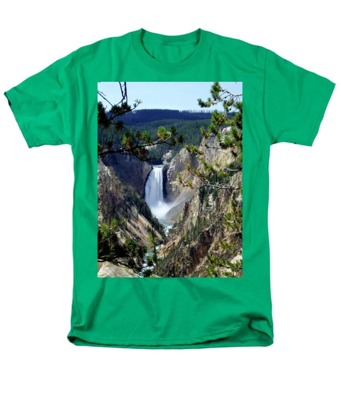 Yellowstone's Splendor - Men's T-Shirt  (Regular Fit) - Fry1Productions