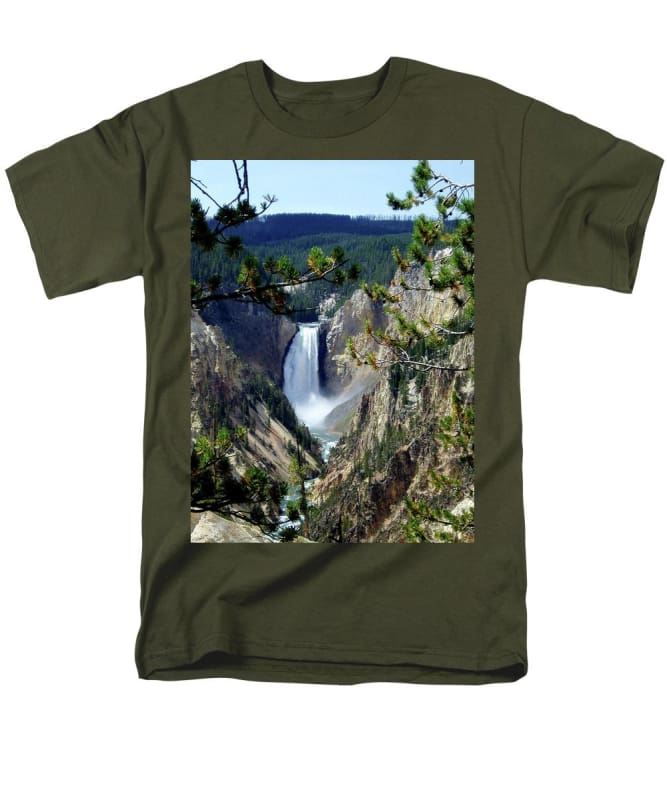 Yellowstone's Splendor - Men's T-Shirt  (Regular Fit) - Fry1Productions