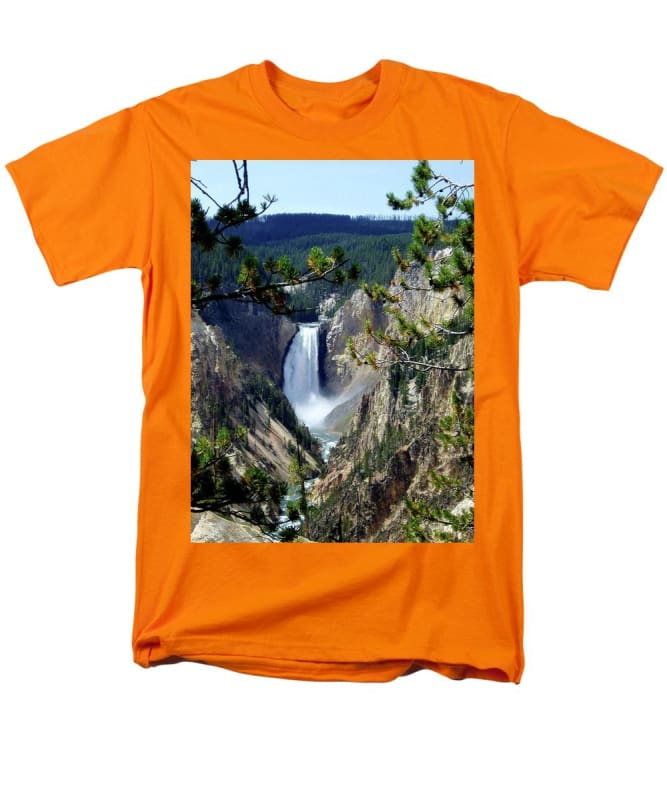 Yellowstone's Splendor - Men's T-Shirt  (Regular Fit) - Fry1Productions
