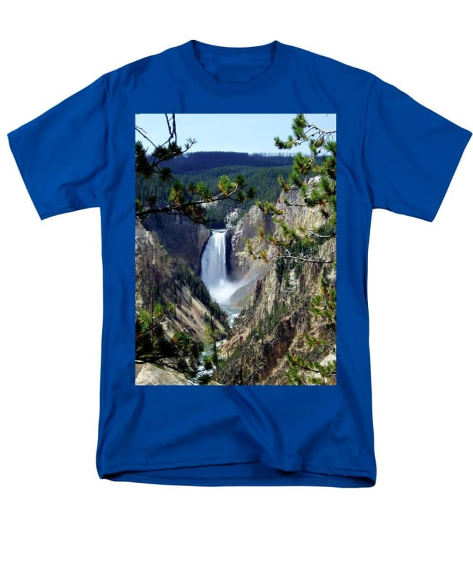 Yellowstone's Splendor - Men's T-Shirt  (Regular Fit) - Fry1Productions