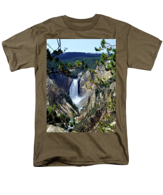 Yellowstone's Splendor - Men's T-Shirt  (Regular Fit) - Fry1Productions