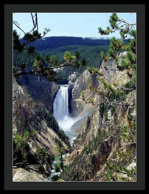 Yellowstone's Splendor - Framed Print - Fry1Productions