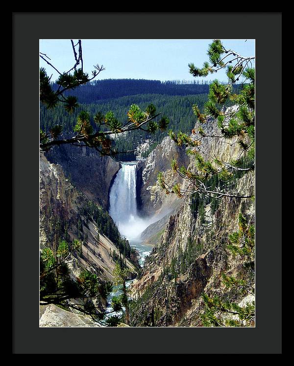 Yellowstone's Splendor - Framed Print - Fry1Productions