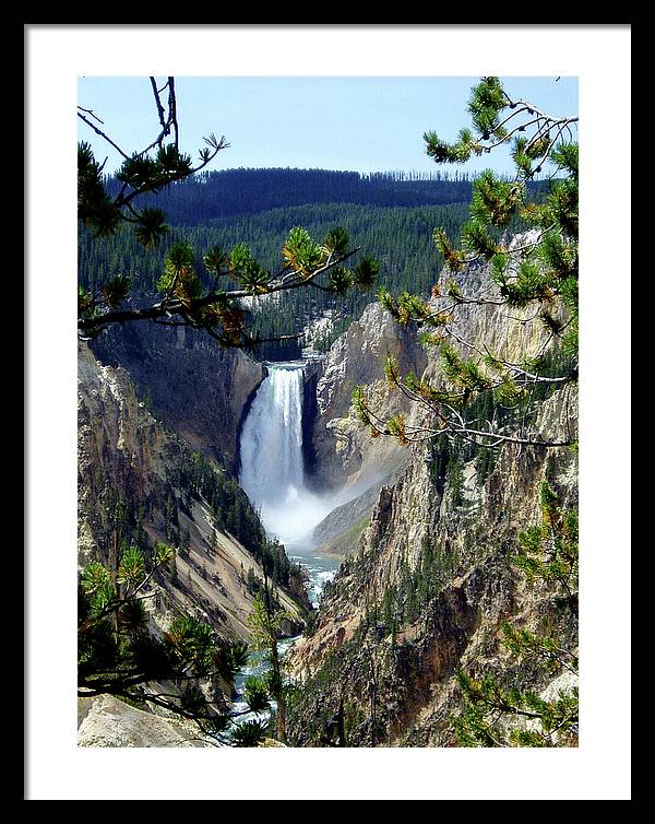 Yellowstone's Splendor - Framed Print - Fry1Productions