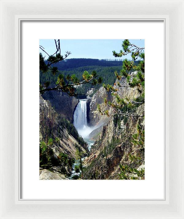 Yellowstone's Splendor - Framed Print - Fry1Productions