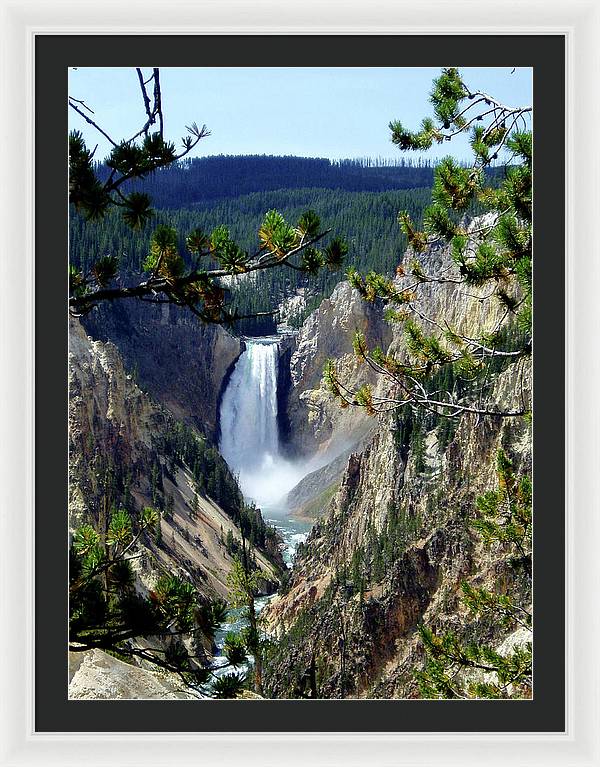 Yellowstone's Splendor - Framed Print - Fry1Productions